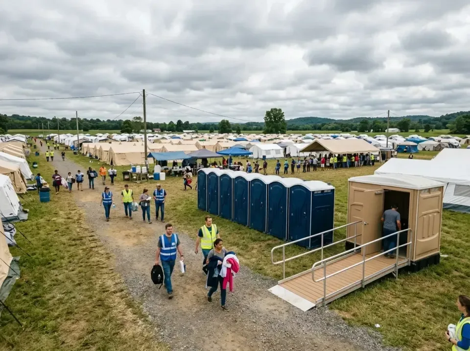 disaster-relief-camp-restrooms-010 — frequently asked questions, Dumpster & Portable Bathrooms Rental in Girard, KS